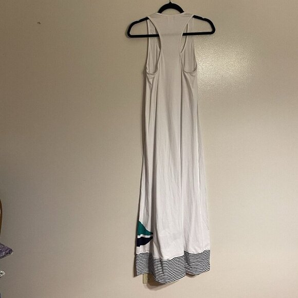 Tommy Bahama Wmn S Nautical Sailboat Maxi Racerback Cover Up Long Tank Dress NWT - Picture 9 of 9
